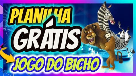 planilha jogo do bicho grátis